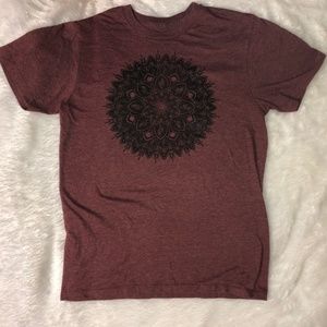 Vans Burgundy Tee - S